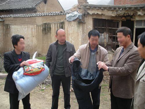 送温暖慰问品,定制全棉被