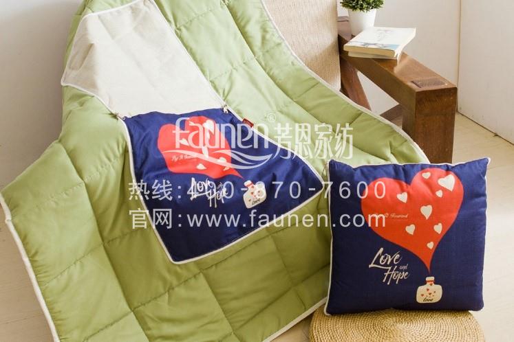 行走的毯子—抱枕被子两用靠垫，快把它抱给你爱的她